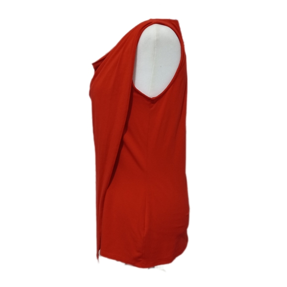 **SOLD**WHBM | small asymmetrical sleevless top - Picture 2 of 9